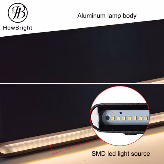Quão brilhante e moderno preço barato à prova d'água IP54 alumínio jardim varanda arandela iluminação para cima e para baixo lâmpada de parede externa